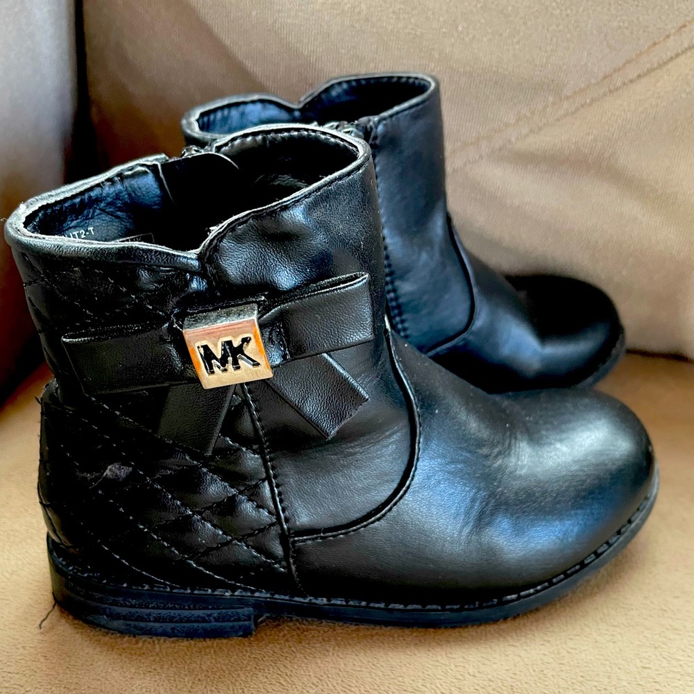 Michael Kors toddler girl boots size 9